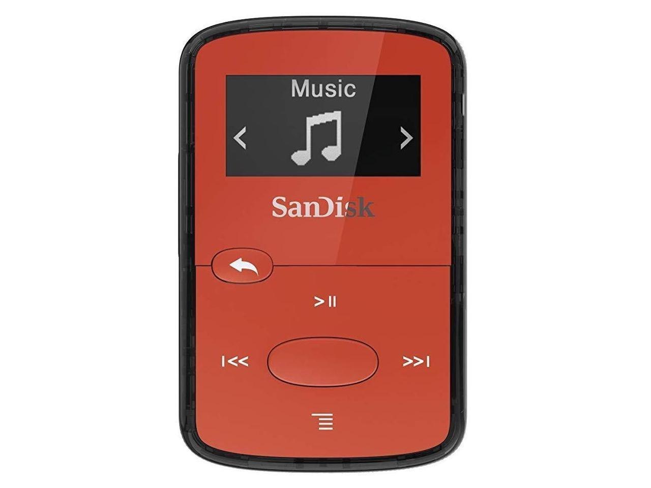 SanDisk Clip Jam MP3 8GB Red