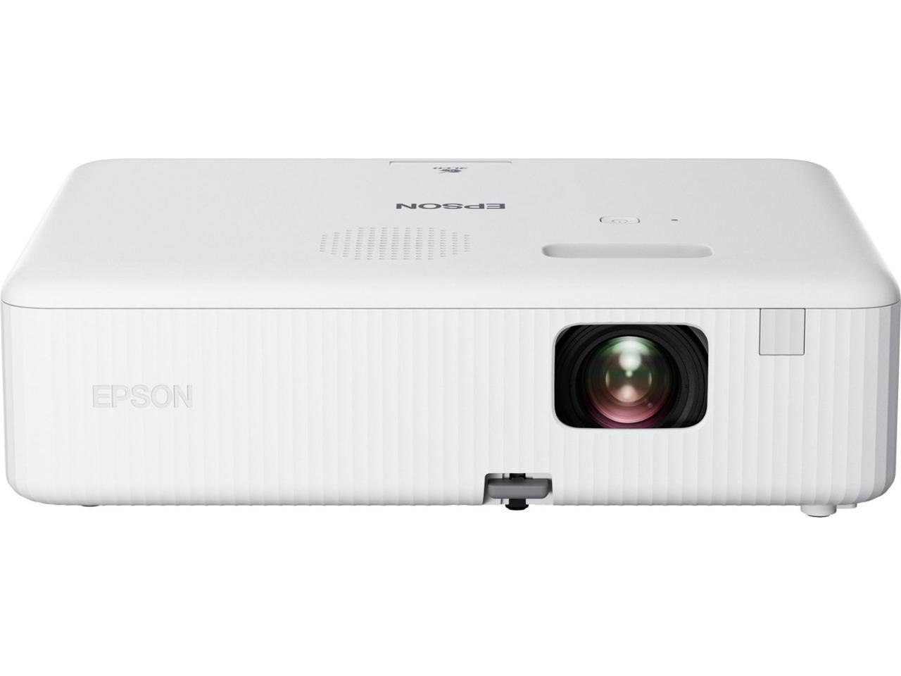 Epson CO-W01 3LCD Projector - 16:10 - Ceiling Mountable, Desktop