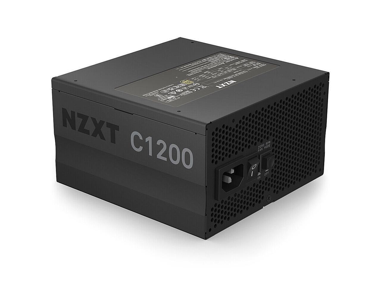 NZXT C Series C1200 Gold 1200 W Full Modular 80 Plus Gold Atx (Atx 3.0 Compatible) / Eps12v Power Supply - Pa-2G1bb-Us