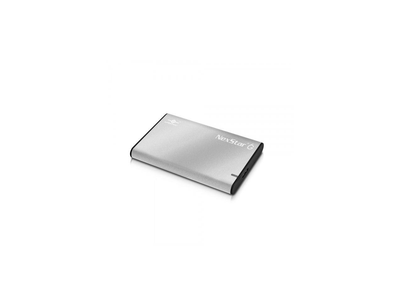 Vantec NexStar 6G 2.5” Sata Iii To Usb 3.2 Gen1 External SSD/HDD Enclosure - Silver NST-268S3-SV