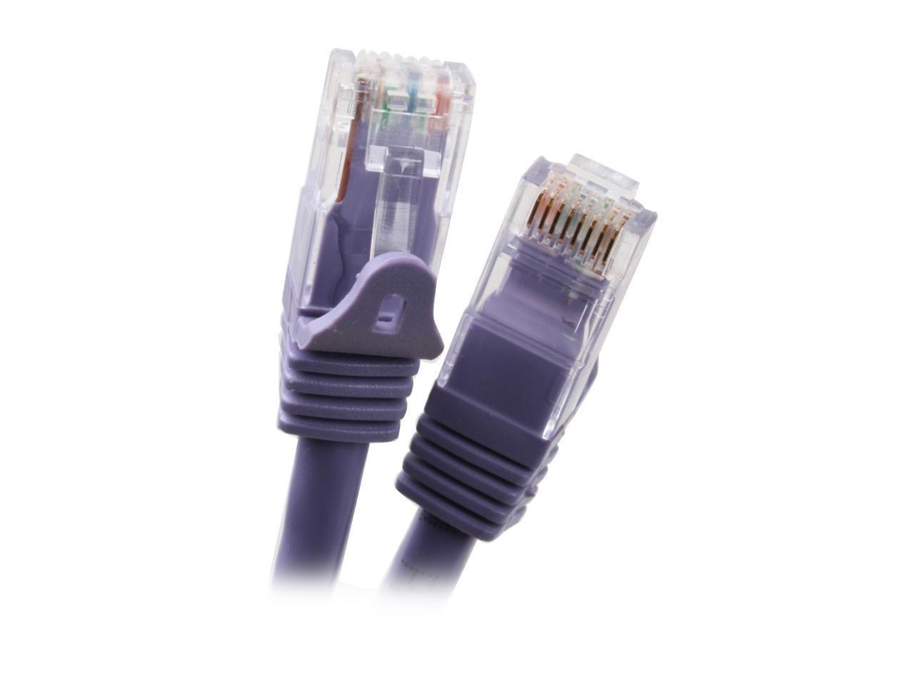 Bytecc C6eb-100P 100 FT. Cat 6 Purple Enhanced 550MHz Patch Cables