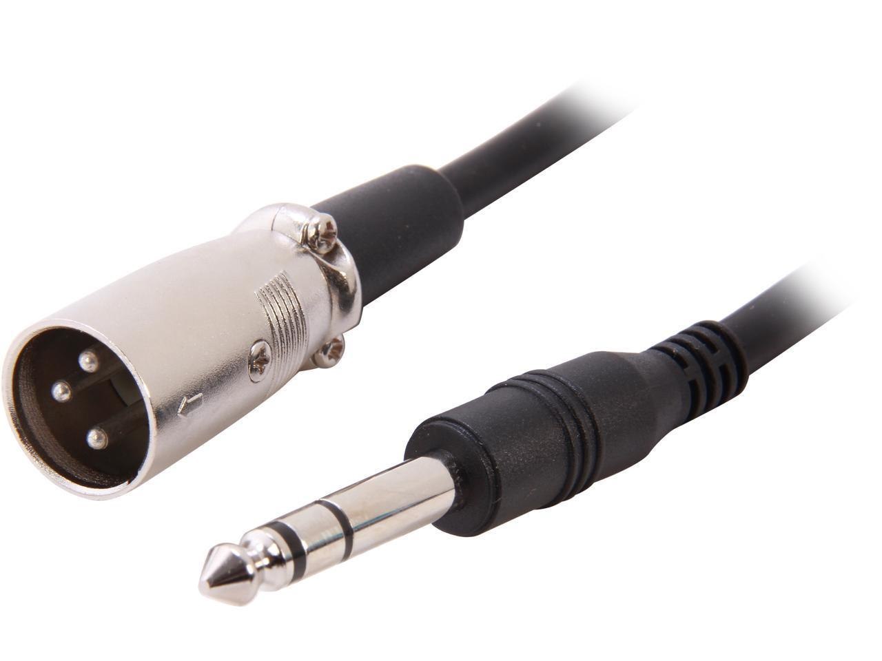 Bytecc Model Micph-10 10 FT. Micph 1/4" Stereo Microphone Plug To 3 Pin XLR Male Cable