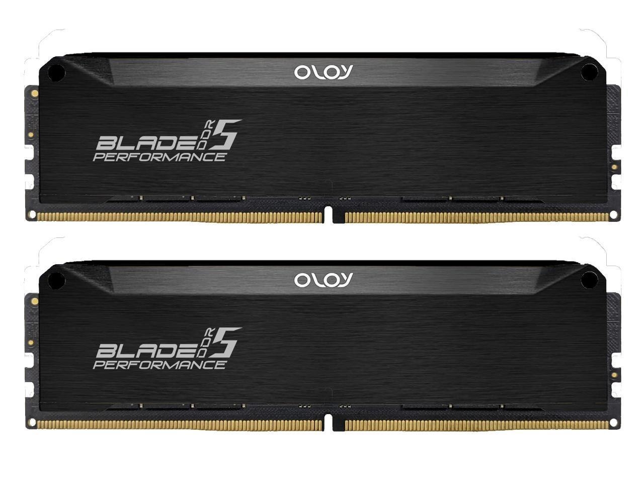 OLOy Blade (Oloy) 32GB (2 X 16GB) 288-Pin PC Ram DDR5 6400 (PC5 51200) Desktop Memory Model Nd5u1664321brlda