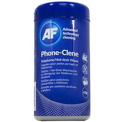 Af Phone-Clene Anti-Bacterial Phone Wipes Tub - 100