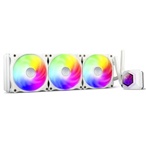 SilverStone Pf360w-Argb-V2 PermaFrost Liquid Cooler - Triple Fan White