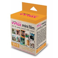 Fujifilm Instax Mini Film 50 Pack Party