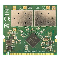 MikroTik 802.11N High Power Dual Band MiniPCI Card