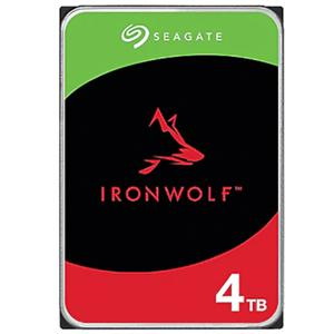 Seagate IronWolf ST4000VN006 4 TB Hard Drive - 3.5" Internal - SATA (SATA/600) - Conventional Magnetic Recording (CMR) Method