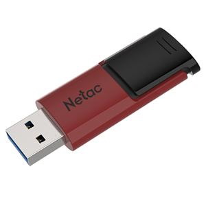 Netac U182 Usb3 Flash Drive 64GB Ufd Retractable Red/Black