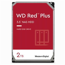 Western Digital WD Red Plus 2TB Sata 3.5" Intellipower 64MB 5400RPM Nas HDD 3Yr WTY