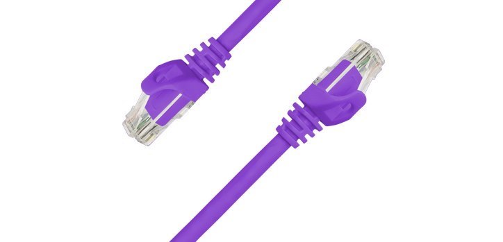 Go Wireless 0.5 Metre Cat6 Utp Indoor Ethernet Cable - Purple