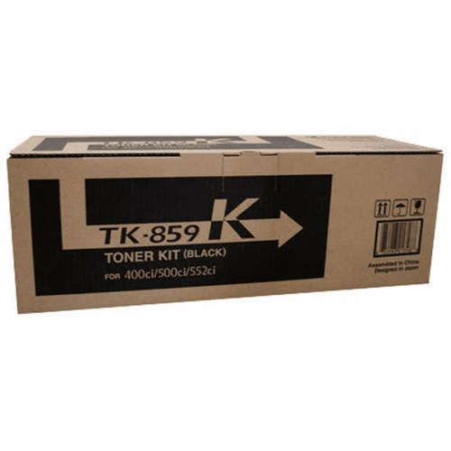 Kyocera TK-859K Original Laser Toner Cartridge - Black Pack