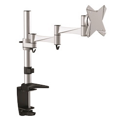 Astrotek Monitor Stand Desk Mount 43CM Arm For Single Display 13'-34' 10KG 15° Tilt 180° Swivel 360° Rotate Vesa 75X75 100X100