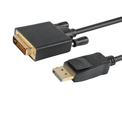 DisplayPort DP To Dvi-D Male To Male Cable 2M