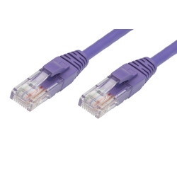4Cabling 0.25M Cat 5E Ethernet Network Cable. Purple