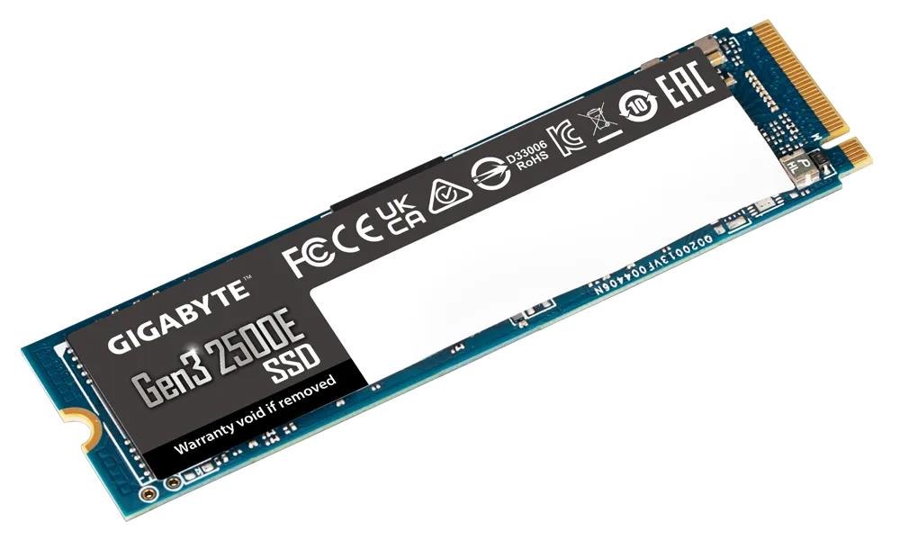 Gigabyte G325e 500G M2 500G PCIe 3.0X4, 2300/1500 MB/s 60k/240Kl MTBF 1.5M HR Limited 3 Years Or 240TBW
