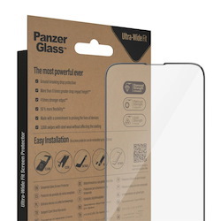 PanzerGlass Apple iPhone 15 Plus (6.7') Screen Protector Ultra-Wide Fit - Clear (2811), Scratch & Shock Resistant, 2YR
