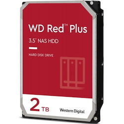 Western Digital WD Red Plus Nas Hard Drive 3.5-Inch -Transfer Rate Up To 215MB/s -5640 RPM -Cache Size 512MB -3-Year Limited Warranty