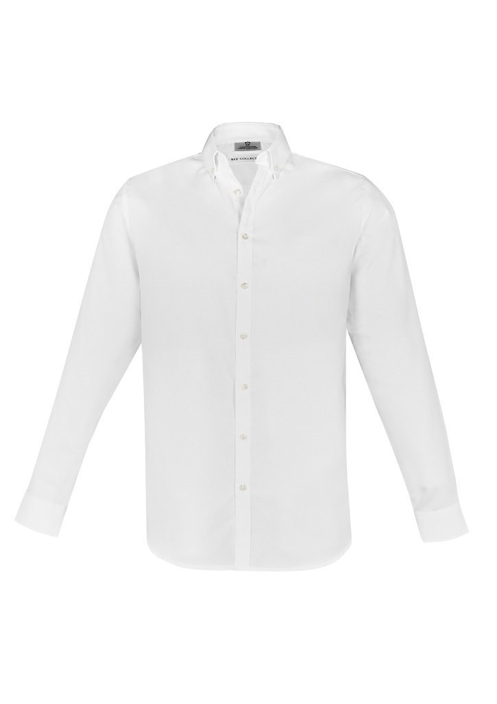 Nuago - Mens Memphis Long Sleeve Shirt White