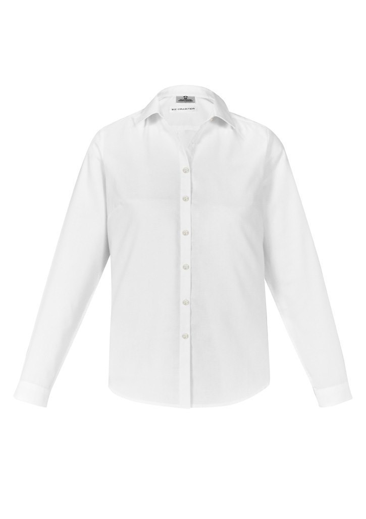Nuago - Womens Memphis Long Sleeve Shirt White