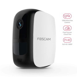 Foscam E1 1080P Wireless Battery Powered Camera System (1 Camera + 1 Base Stattion)