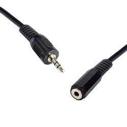 8WARE 5 m Mini-phone Audio Cable for Audio Device, Speaker, Microphone
