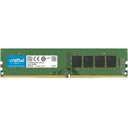 Micron Crucial 16GB DDR4 Desktop Memory, PC4-25600, 3200MHz, Unranked, Life WTY