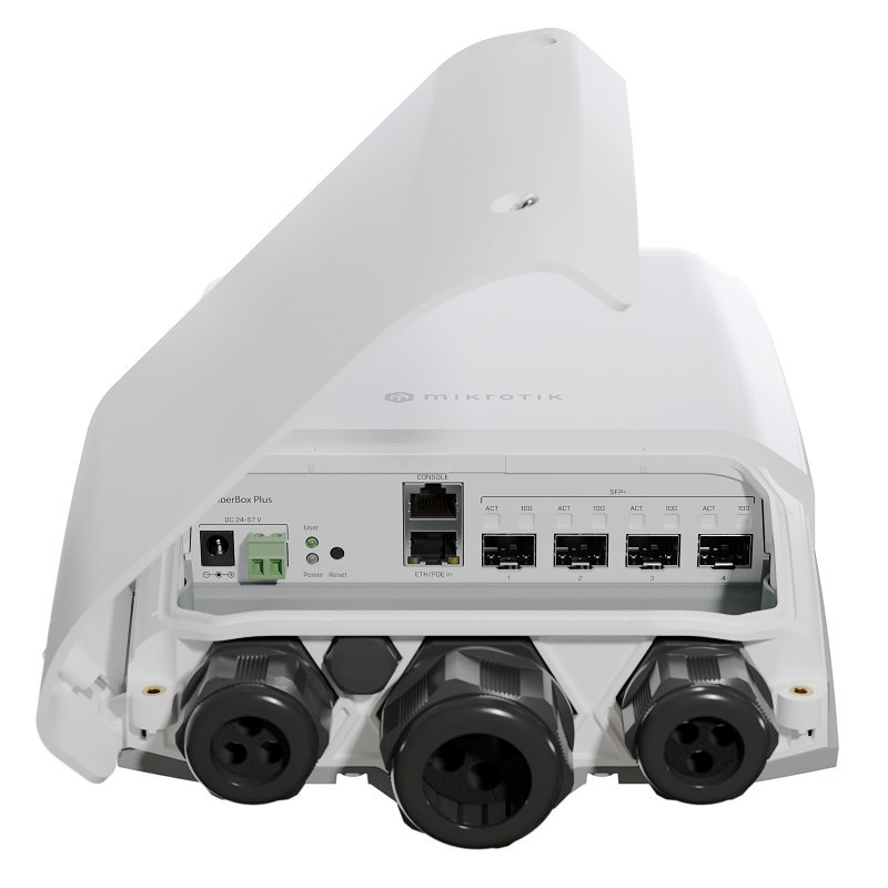 MikroTik Crs305-1G-4S+Out Outdoor FiberBox Plus With 4 X 10 Gigabit SFP+