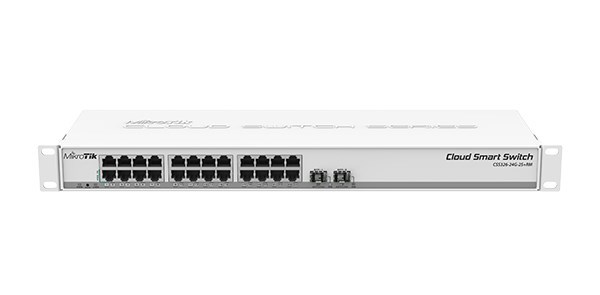 MikroTik CRS326-24G-2S+RM 24 Port Cloud Router Switch With 10 GBPS Uplink