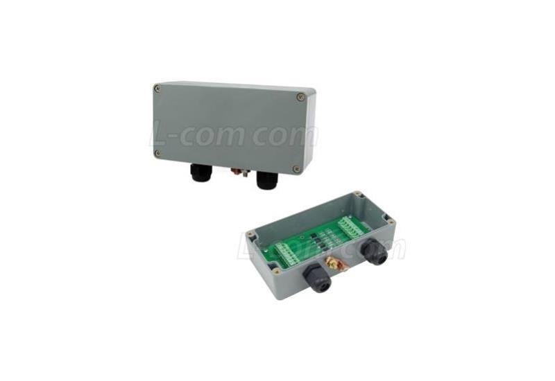 L-Com Al-Cat6w Cat6 Gigabit Ethernet Lightning Protector