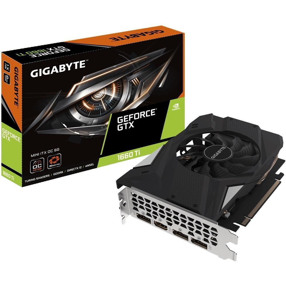 Gigabyte GF GTX 1660 Ti PCIe X16, 6GB GDDR6, 3xDP, 1X Hdmi, Ix Oc, 3YR WTY