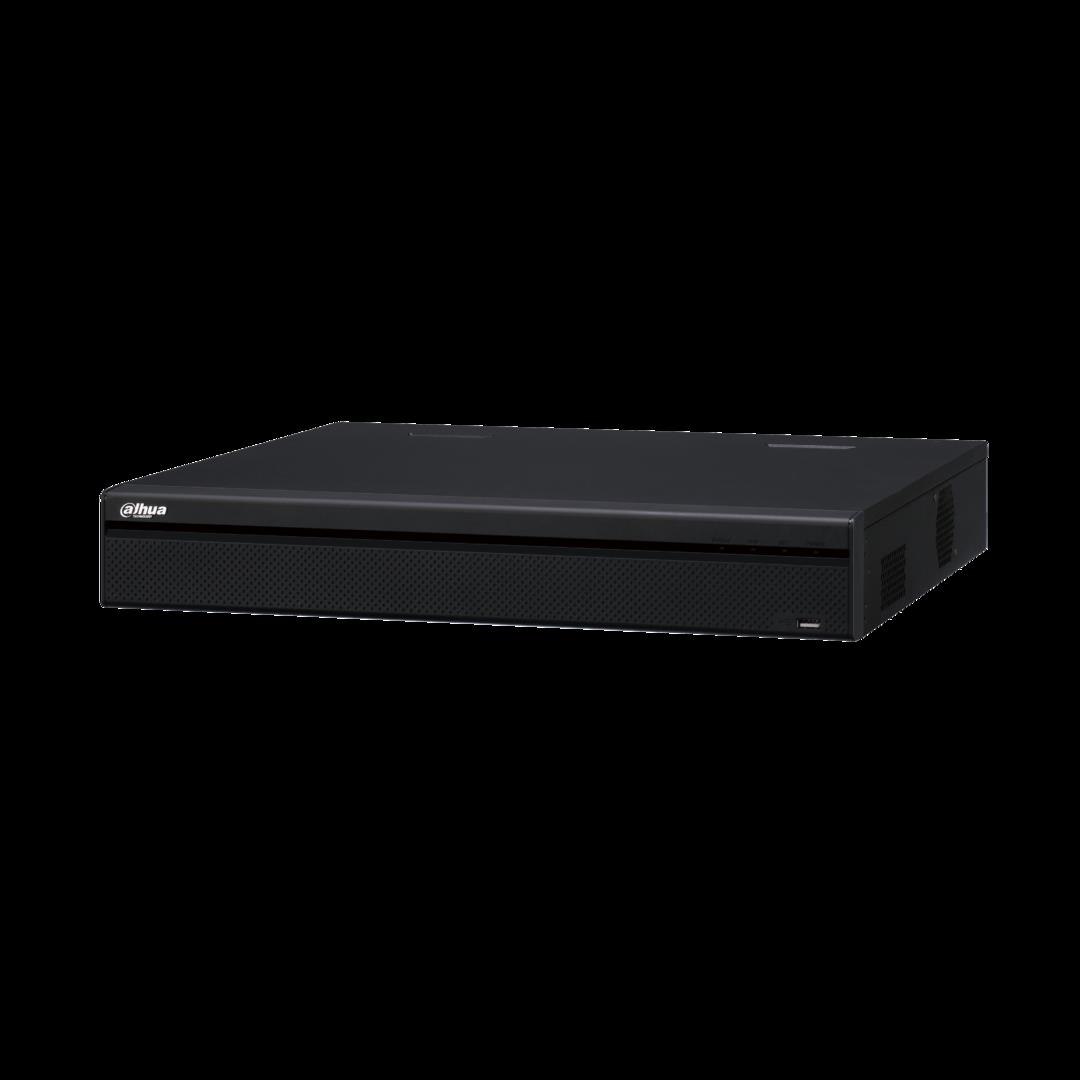 Dahua 32 Channel NVR, Sata 3.5" (0/4), Poe+(16), H.265+, 200MBPS, 8MP, Hdmi(2), Vga(2),2Yr