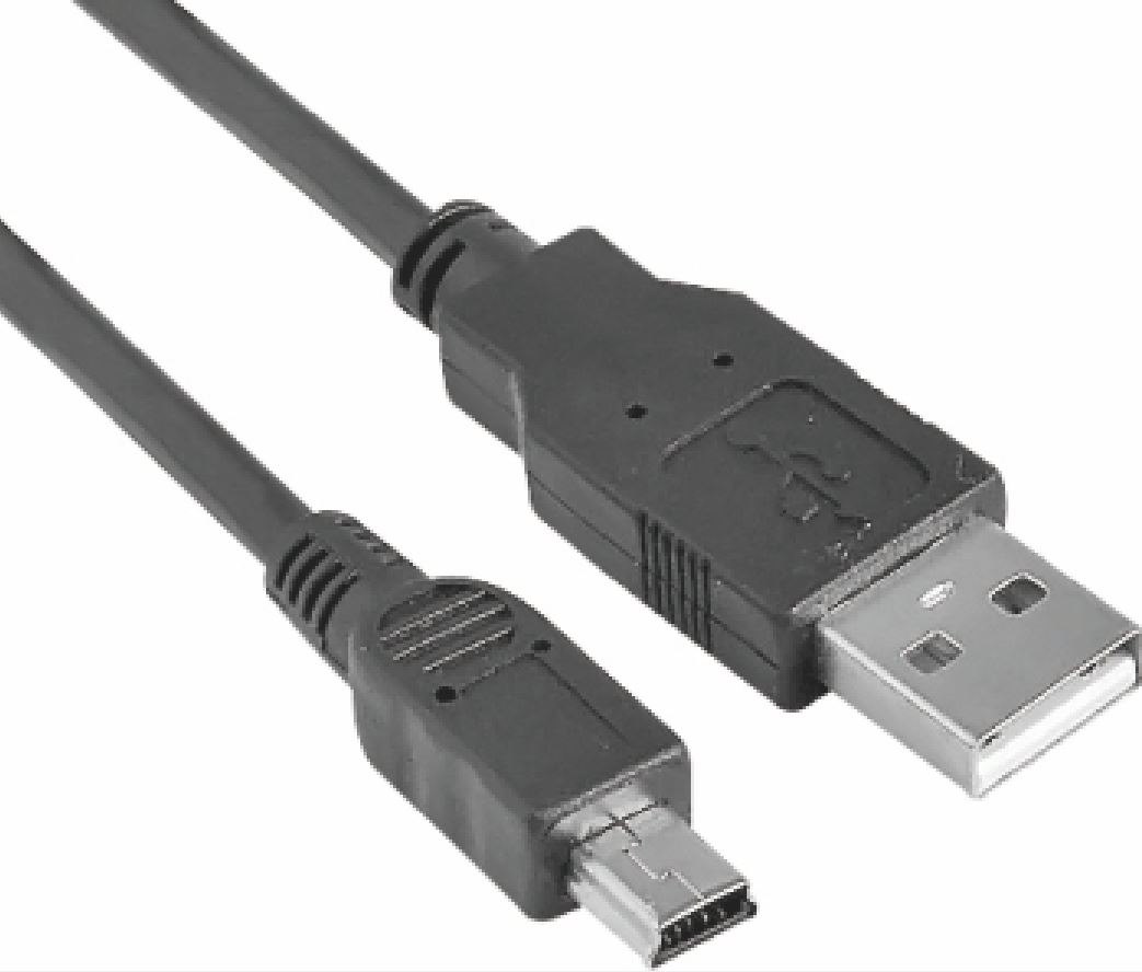 Astrotek Usb 2.0 Cable 1M - Type A Male To Mini B 5 Pins Male Black Colour RoHS