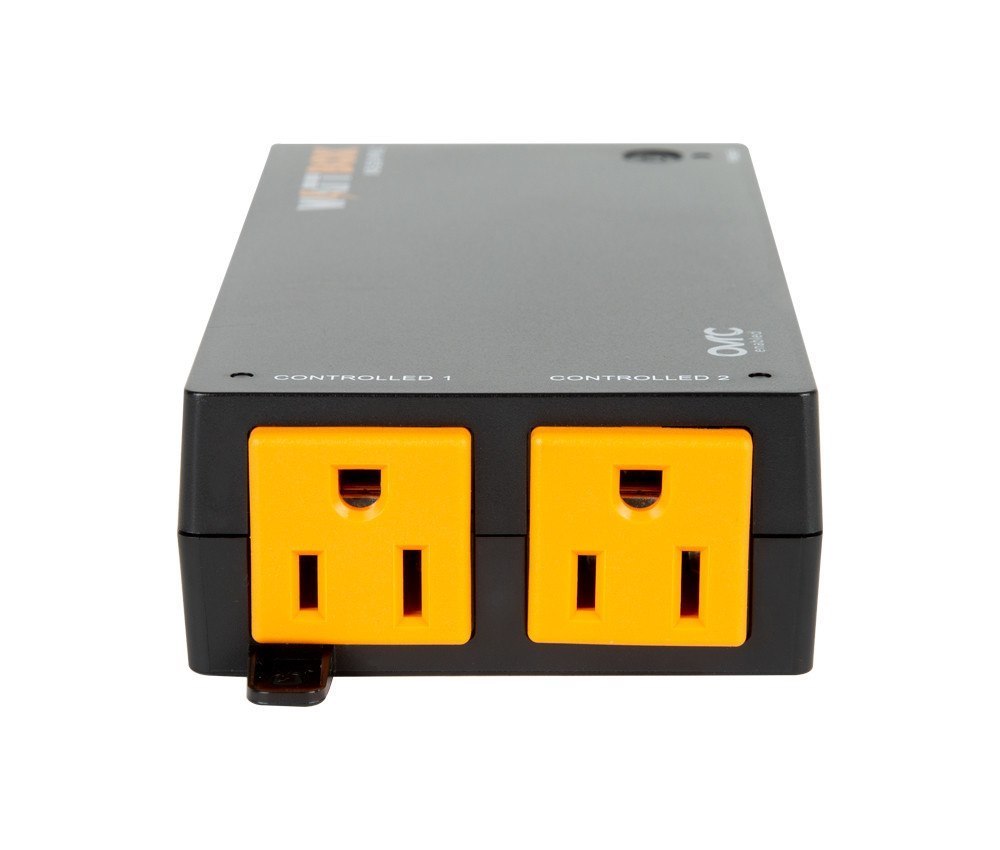 WATTBOX - 250 SERIES WI-FI SURGE PROTECTOR, 2 INDIVIDUALLY CONTROLLED OUTLETS, WI-FI OR WIRED