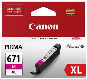 Canon CLI-671XLM Original Inkjet Ink Cartridge - Magenta Pack