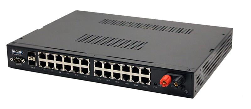 Netonix 26-Port Poe Manged Switch With 2 SFP Ports DC Powered