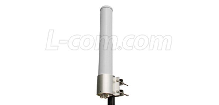 L-Com 2.4/ 5 GHz 6dBi Dual Band Dual Polarized Omni Antenna