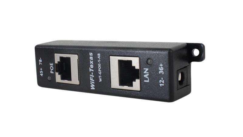 PoE World Gigabit Mode Ab Passive PoE Injector