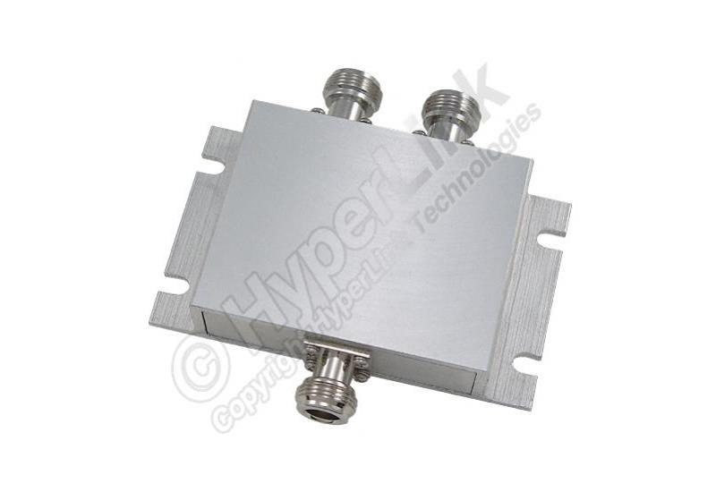 L-Com 750 MHz To 2700 MHz Wideband 2-Way Signal Splitter