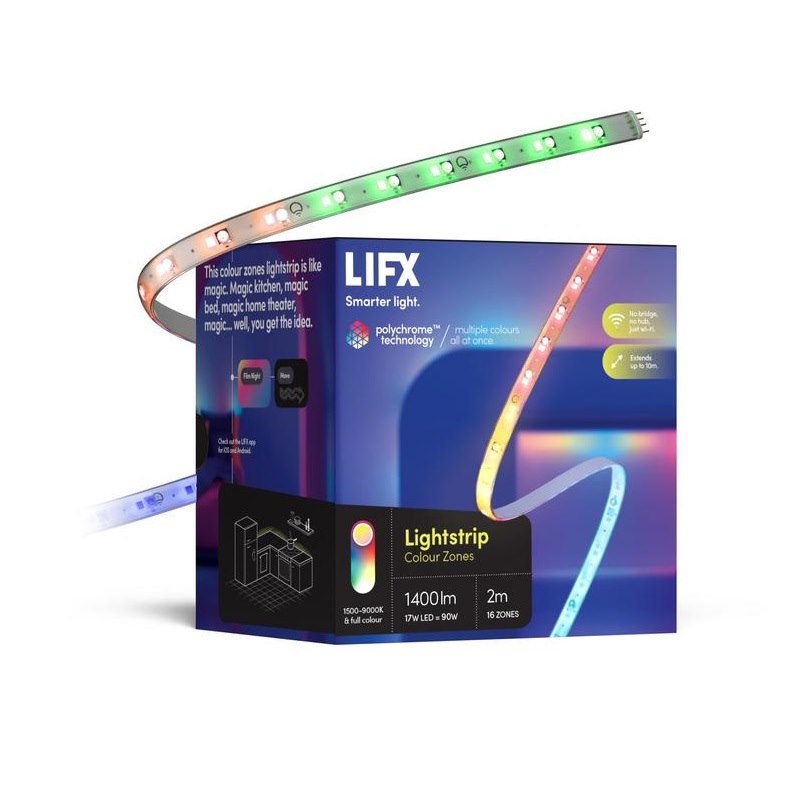 Lifx Lightstrip 2 Metre Starter Kit With Controller And Power Supply