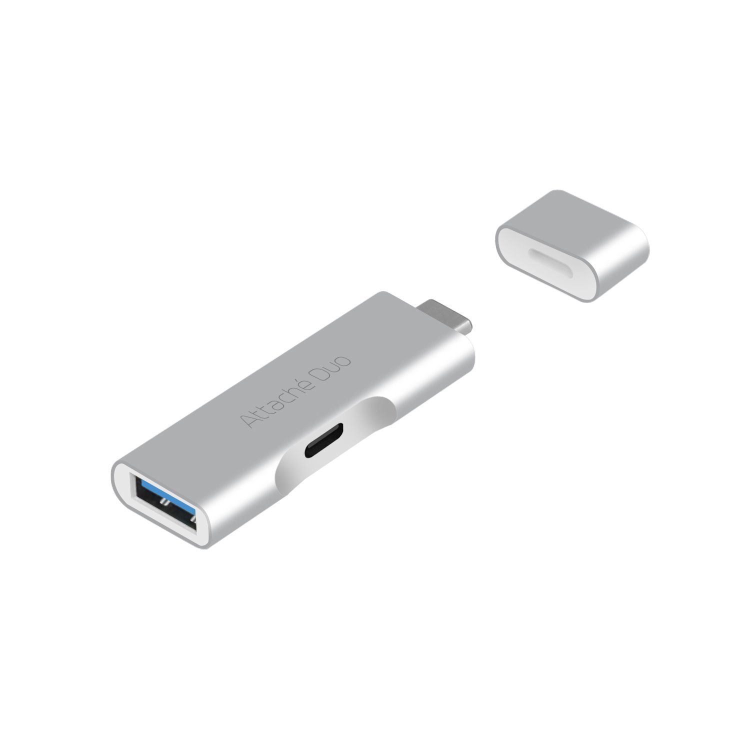 Mbeat® Attach Duo Type-C To Usb 3.1 Adapter With Type-C Usb-C Port -Support Usb 3.1/3.0/2.0/1.1 Devices (LS)