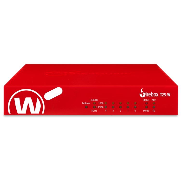 WatchGuard Trade Up To WatchGuard Firebox T25-W With 3-YR Basic Security Suite