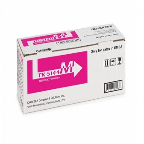 Kyocera TK-5144M Magenta Toner Kit (5,000 Yield @ Iso)