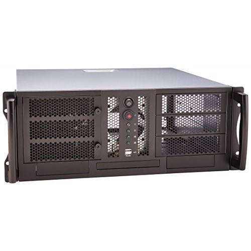 Chenbro RM42300 Black 4U 19 Rackmount Chassis For Ceb/Atx Board, 3x5.25,1x3.5Ext & 4x3.5"Int Bays"