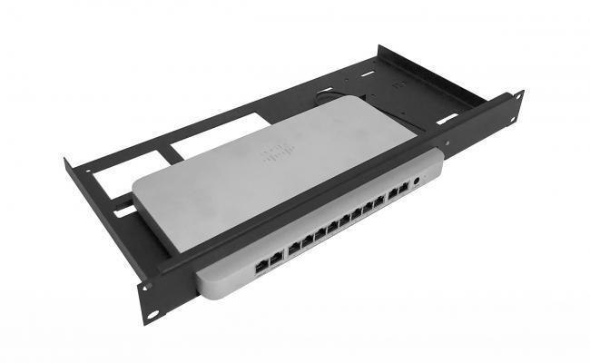 Traxx Solutions TRX-1U-M4 Rackmount Kit - For Firewall - 1U Rack Height x 19" Rack Width - Rack-mountable - Steel