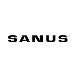 Sanus Universal Wireless Speaker Wall Mount, Single In Black