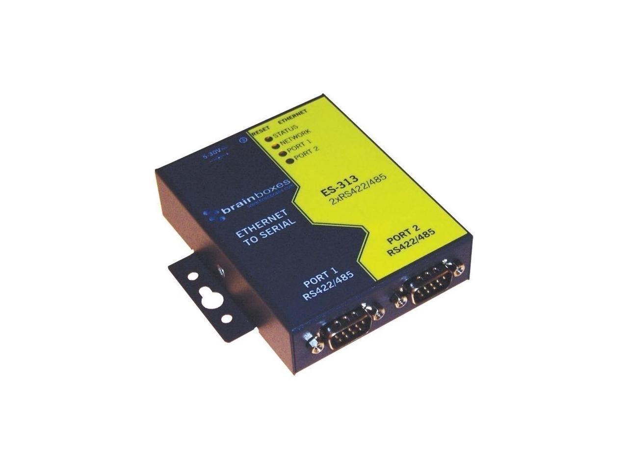 Brainboxes 2Port RS422/485 Ethernet To