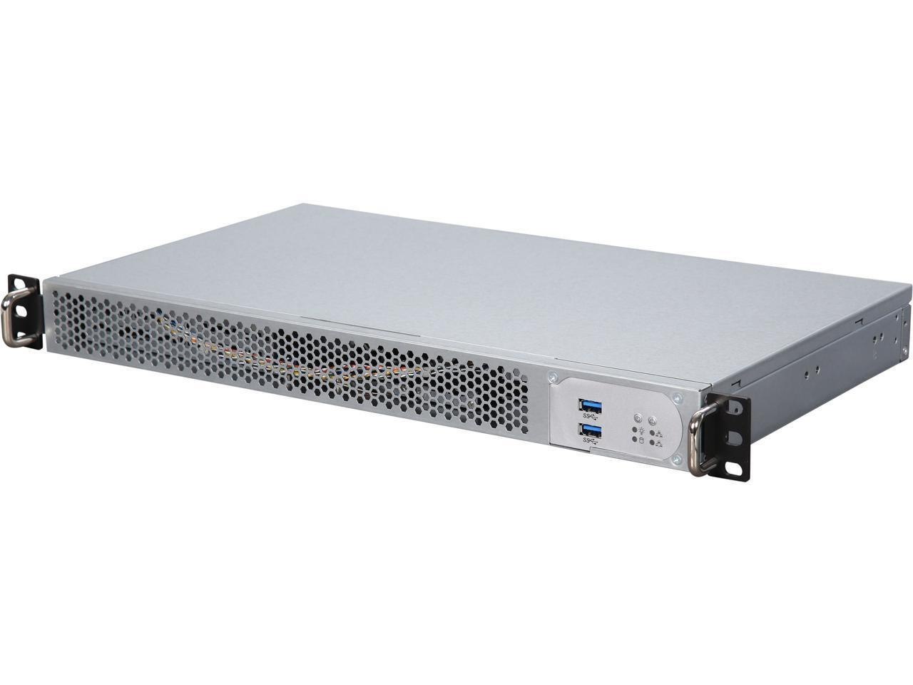 In Win Iw-Rf100s-S265 1U Short-Depth Rackmount Server Chassis With Single 265W Power Supply