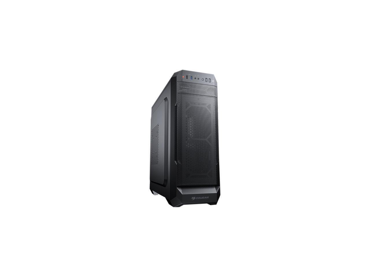 Cougar MX331 Mesh-X Black Elegant Mid-Tower Computer Case With Powerful Airflow