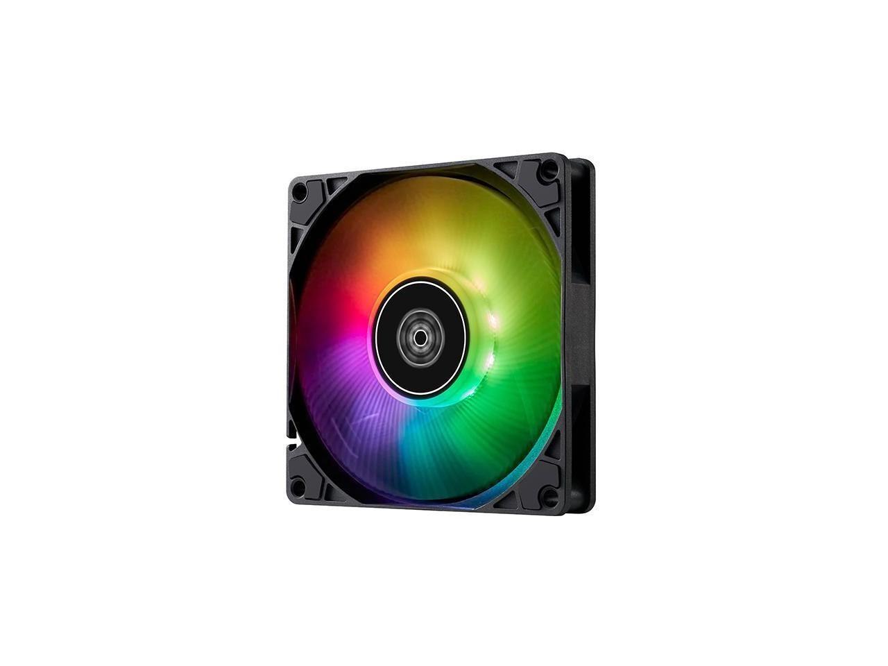 Silverstone Air Slimmer 90 Argb Enhanced Performance 92MM Slim Fan With PWM And Argb Lighting Effect